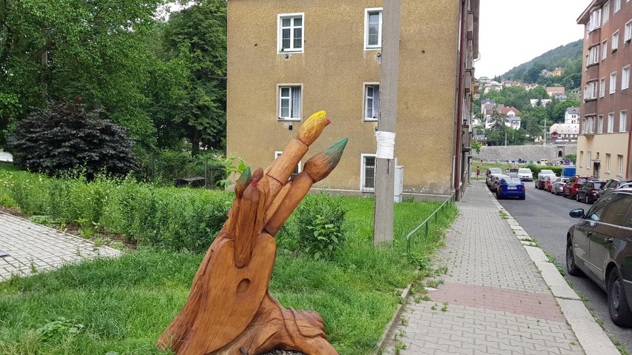Apartman Pod Zamkem Decin Exterior foto